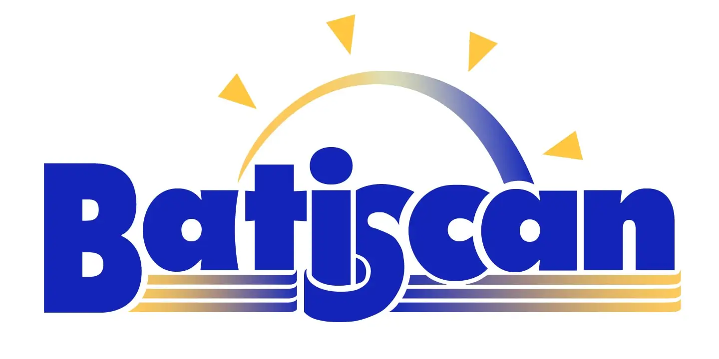 Logo Batiscan vectorisé
